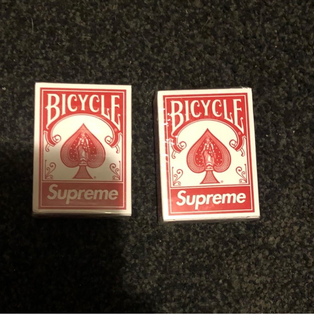 SUPREME mini playing cards 2 full decks